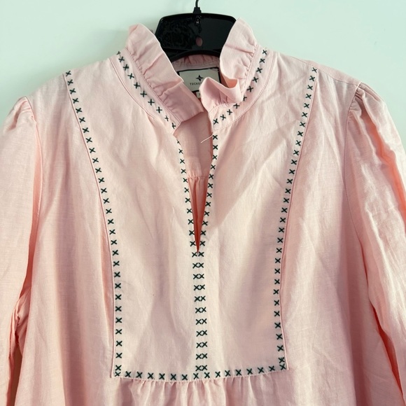 Tuckernuck Bermuda Pink Palmerston Mini Dress Size XL 41341 - Picture 6 of 11